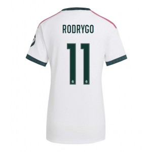 Real Madrid Rodrygo Goes #11 Jalkapallovaatteet Naisten Kotipaita 2026-27 Lyhythihainen